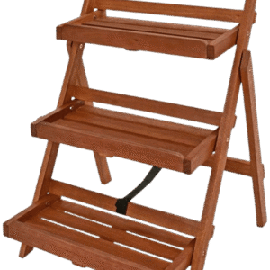 CASARIA® Folding Wooden Plant Stand 3-Tier Display